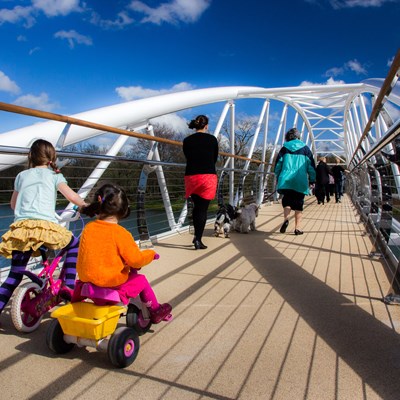 Sam Thompson Bridge, Victoria Park Photo Credit To Bruce Marshall