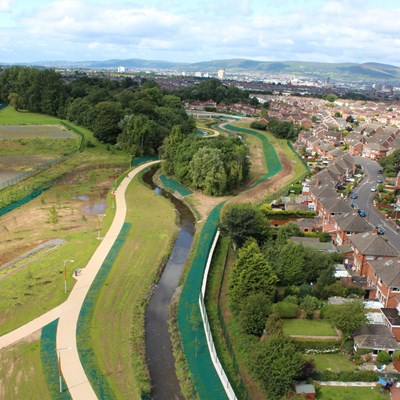 10. Birds Eye View Of Orangefield Park