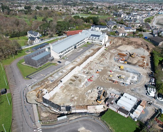 Shimna Integrated College - Site Progress 